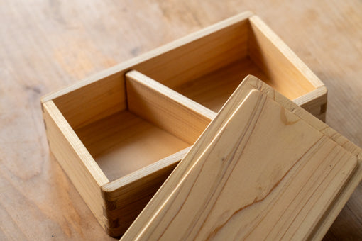 与謝野ヒノキのお弁当箱